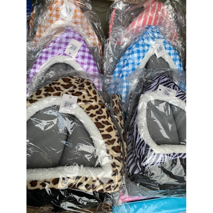 М'який будиночок для собак і кішок Pet Hut White Розмір будиночка: 27*28 Маленький