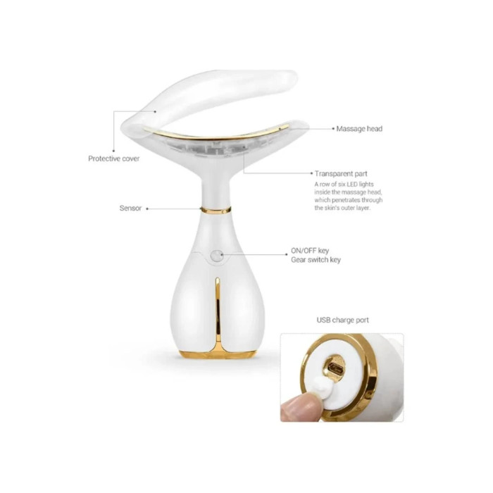 Лифтинг массажер для шеи и лица Face Lifter