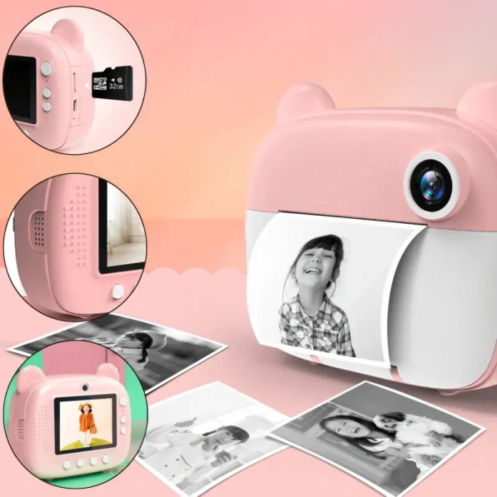 Дитячий фотоапарат миттєвого друку світлин M3