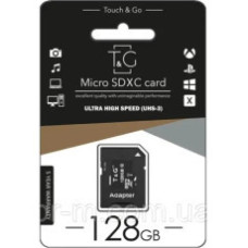 Карта пам'яті micro SD T&G 128Gb Class 10