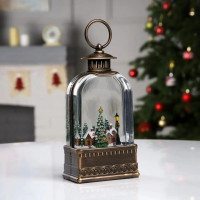 XMAS Новогодний ночник винтажный фонарь WDL-23013E
