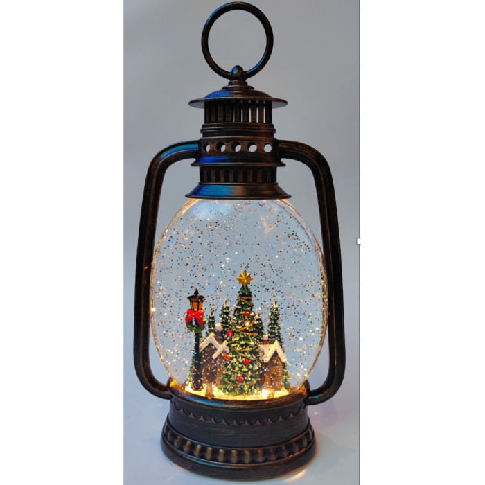 XMAS Новорічний нічник вінтажний ліхтар WDL-24028D