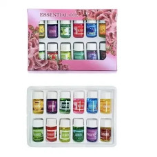 Набір ефірних олій 12 шт. у скляних флаконах