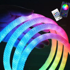 Чешуйчастий гнучкий LED Neon RGB неонова стрічка шланг 5 м від USB