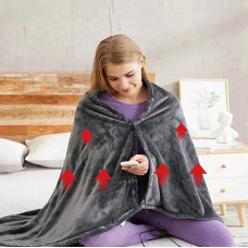 Плед (электроодеяло) флисовый с подогревом