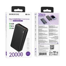 Мобільне заряджання POWER BANK BOROFONE 20000MAH J56 A