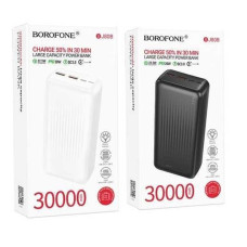 Мобільне заряджання POWER BANK BOROFONE 30000MAH J80B