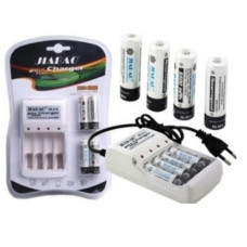 Комплект Зарядное + батарейки минипальчик 212AAA