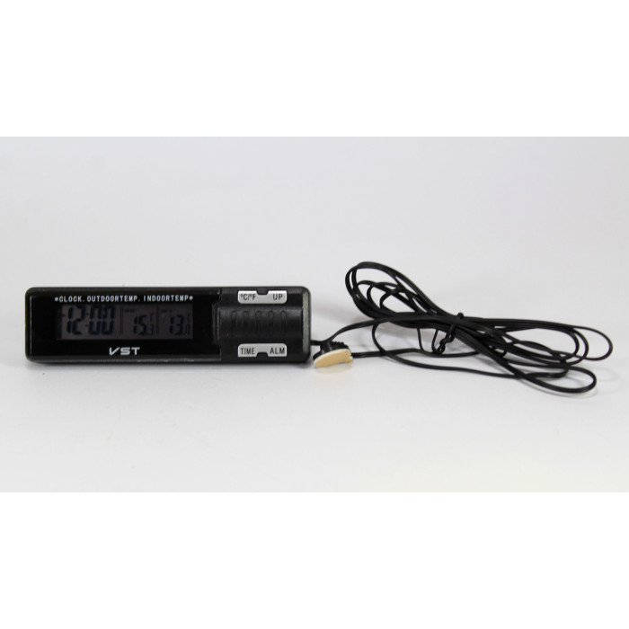 Годинник автомобільний із виносним термометром VST 7067