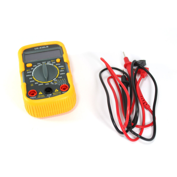 Мультиметр цифровий/ компактний/ кишеньковий DT 830LN/тестер