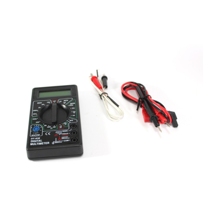 Мультиметр цифровий із РК дисплеєм DT 838