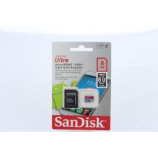 Картка пам'яті 8 GB microSD+SD-адаптер