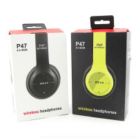 Навушники бездротові накладні P47+BT