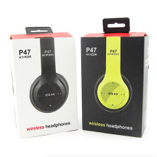Навушники бездротові накладні P47+BT