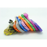 Кабель iPhone4 ткань 1м (зарядка+DATA-кабель)