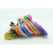 Кабель iPhone4 ткань 1м (зарядка+DATA-кабель)