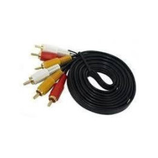 Кабель аудіо 3RCA-3RCA 3м