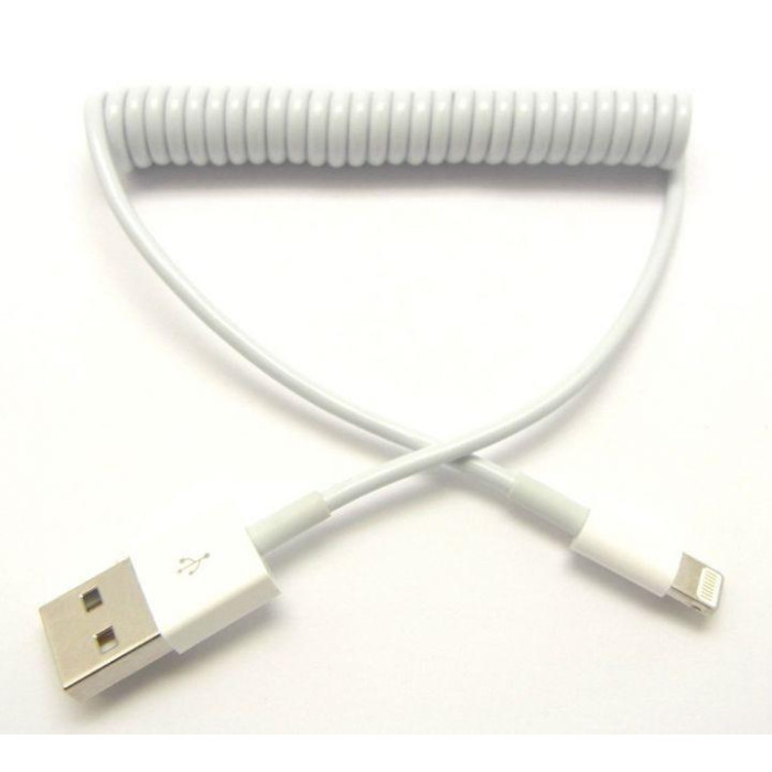 Кабель iPhone5/6 пружина