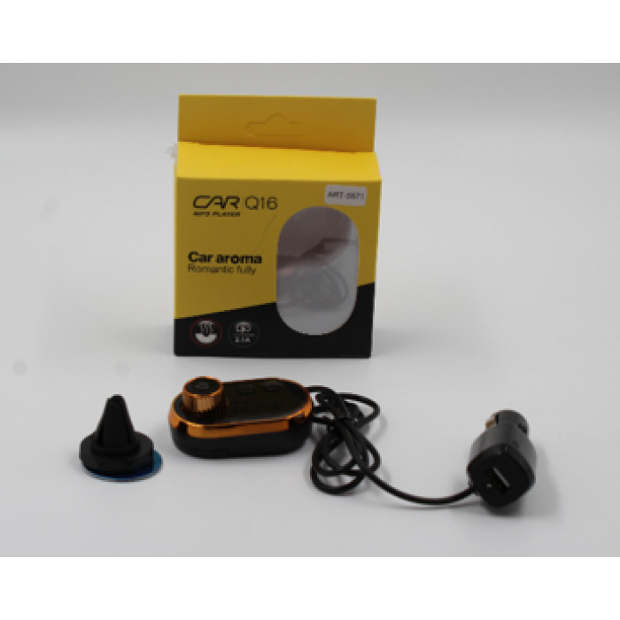 Трансмітер FM MOD. CAR Q16 BT Aroma з ароматизатором для авто