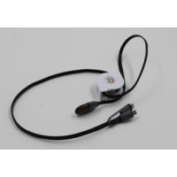 Шнур для мобильного pull push 2in1  (Кабель «улитка».)