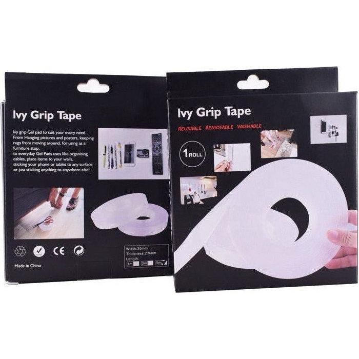 Багаторазова кріпильна стрічка Ivy Grip Tape 1m