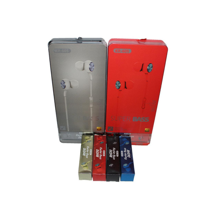 Навушники вакуумні KARLER KR605 (Упаковка 8 шт.)