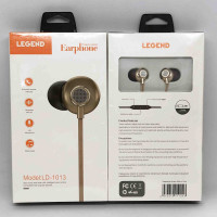Наушники вакуумные LEGEND LD1013