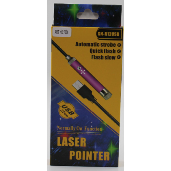 Указка LASER SNR 12usb red
