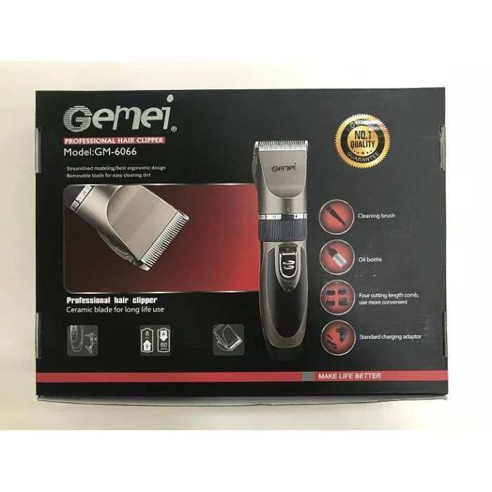 Машинка для стриження волосся Gemei GM 6066