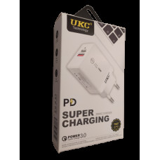Адаптер Fast Charge 220v 18w APD 889 USB+type C