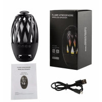Портативна колонка Flame Atmosphere Wireless Speaker BTS-596