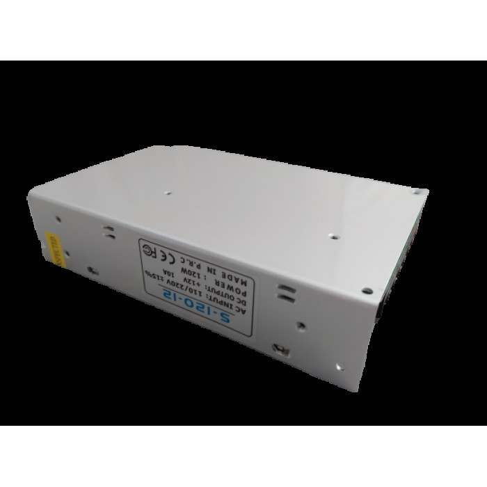 Адаптер 12V 10A METAL блок живлення