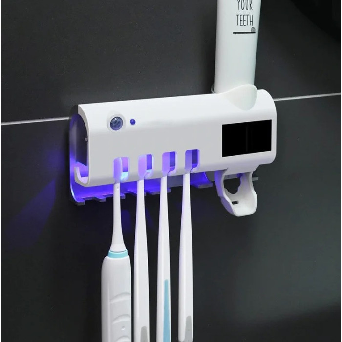 Диспандер для зубной пасты и щеток автоматический Toothbrush sterilizer NJ-244