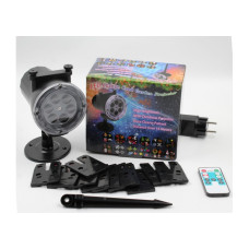 Дисколампа вулична LASER LIGHT STAR SHOWER WITH REMOTE AND 12 PHOTO