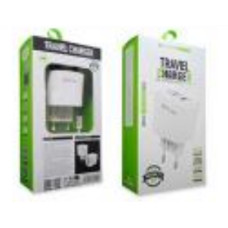 Зарядний пристрій 220 В 1,5 А з кабелем USB — micro USB BAVIN PC386Y-V8