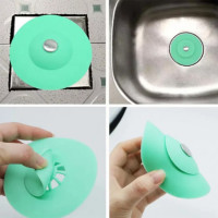 Силиконовая пробка для раковины кр-07