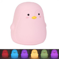 Силиконовый ночник пингвин 129