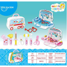 Дитяча валізка "HAPPY DOCTOR"