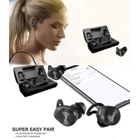 Наушники NIA MDR NB710  BT + сенсор + кейс (Без замены брака)