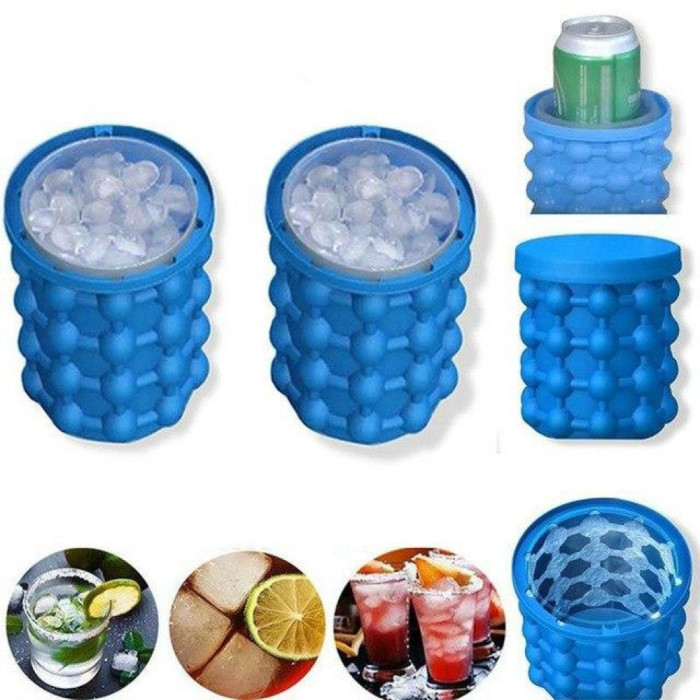 Форма відро для льоду Ice Cube Maker Genie для охолодження напоїв у пляшках