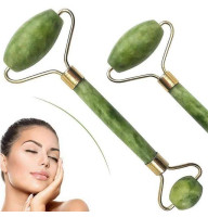 Нефритовый роликовый массажер для лица 335-339