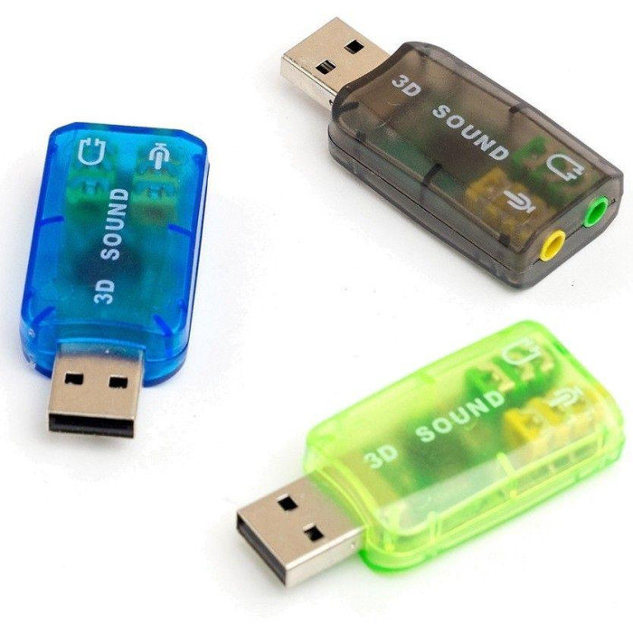 Звукова карта USB 5.1 3D Sound