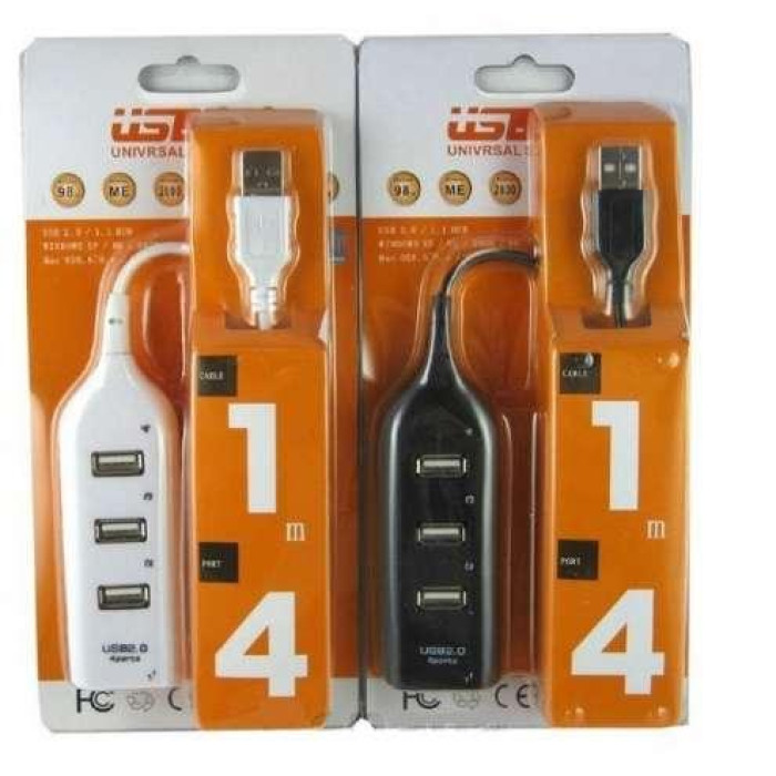 Хаб 4 порти USB 2.0 XD4
