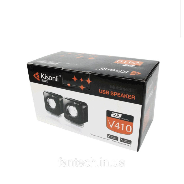Колонки комп'ютерні Kisonli V-410
