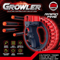 Игрушка пулемет Growler Electric Portable Soft Bullet