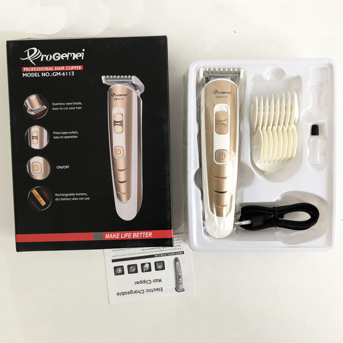 Машинка для стриження акумуляторна GM6113