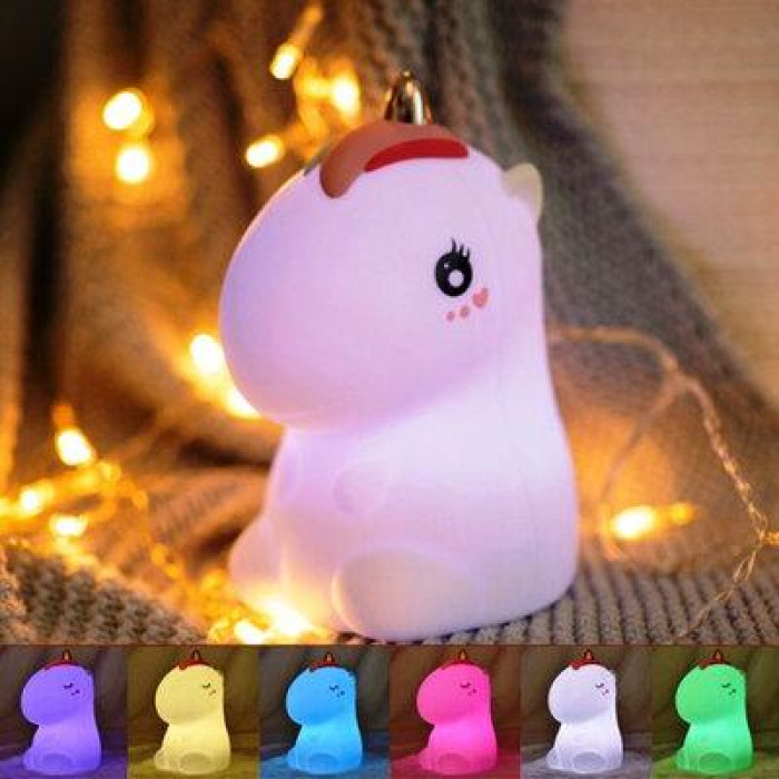 Силіконовий нічник ЕДИНОРОГ LJC-132