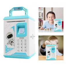 Сейф скарбничка robot bodyguard (блакитний/рожевий)