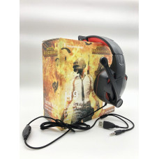 Навушники ігрові BATTLEGROUNDS H9 дротові з мікрофоном