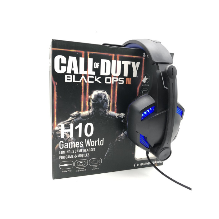 Навушники ігрові CALL OF DUTY H10 дротові з мікрофоном